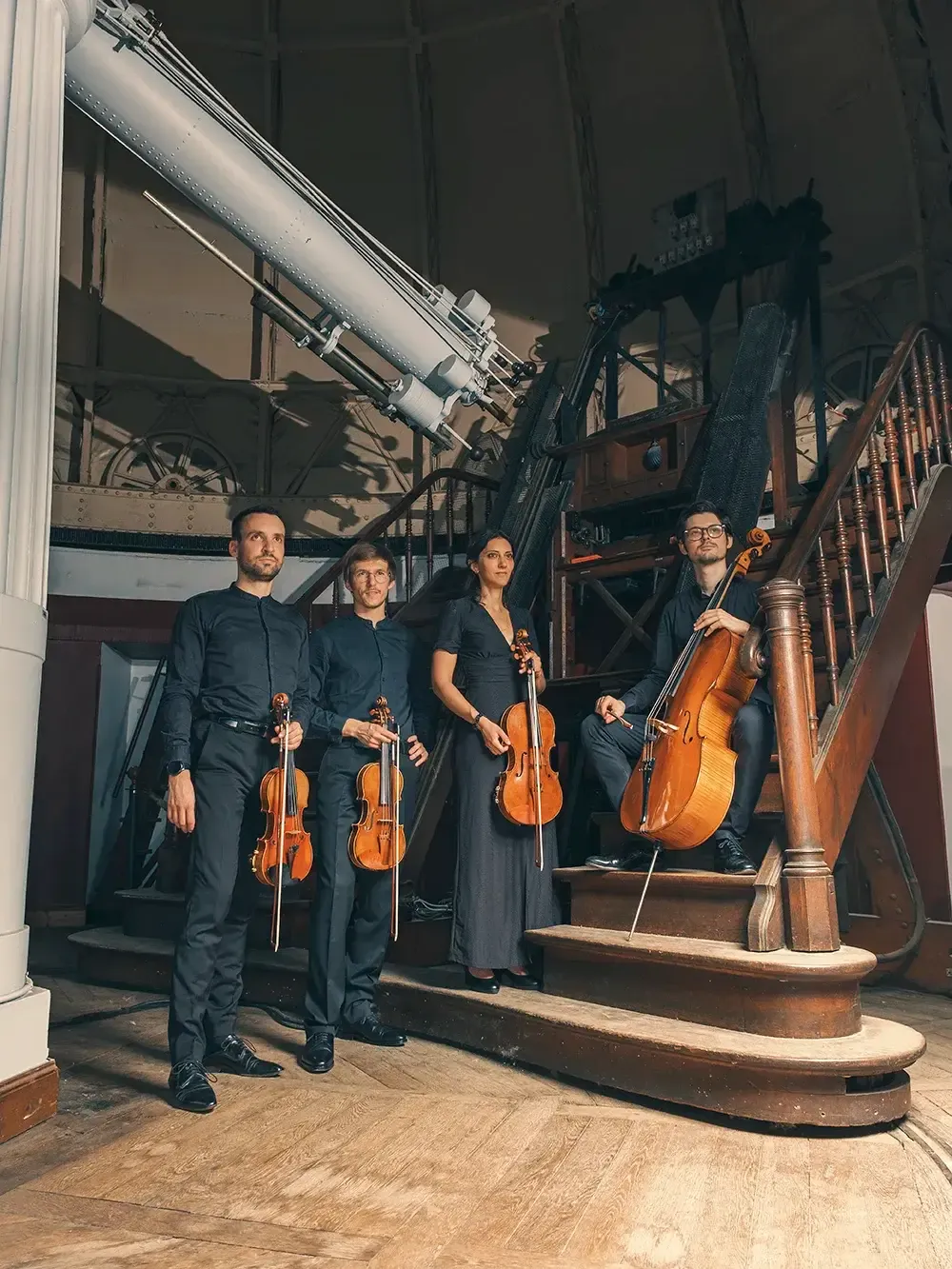 Photo du Quatuor Adastra