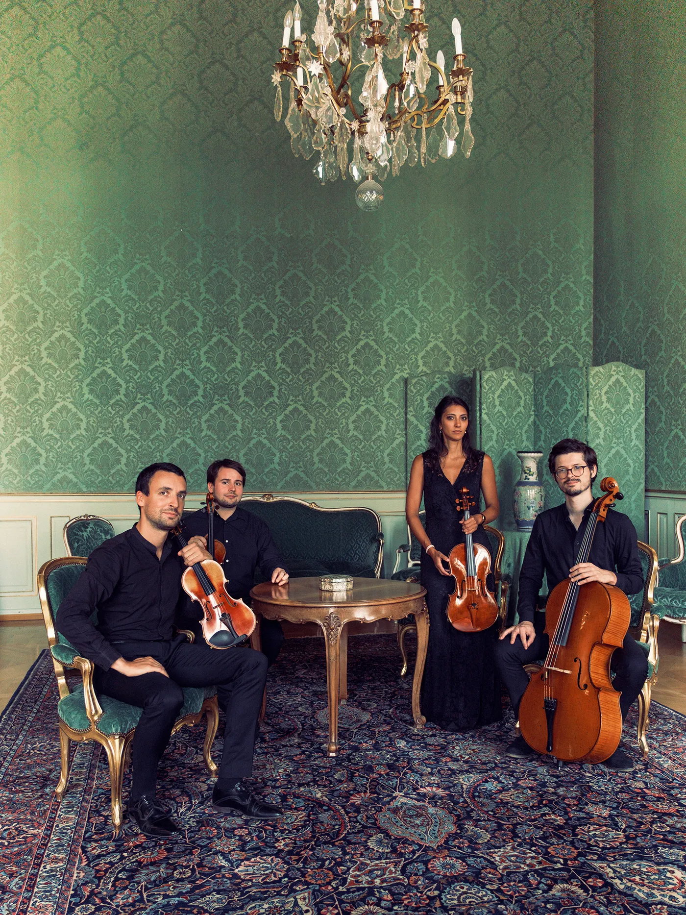 Photo du Quatuor Adastra