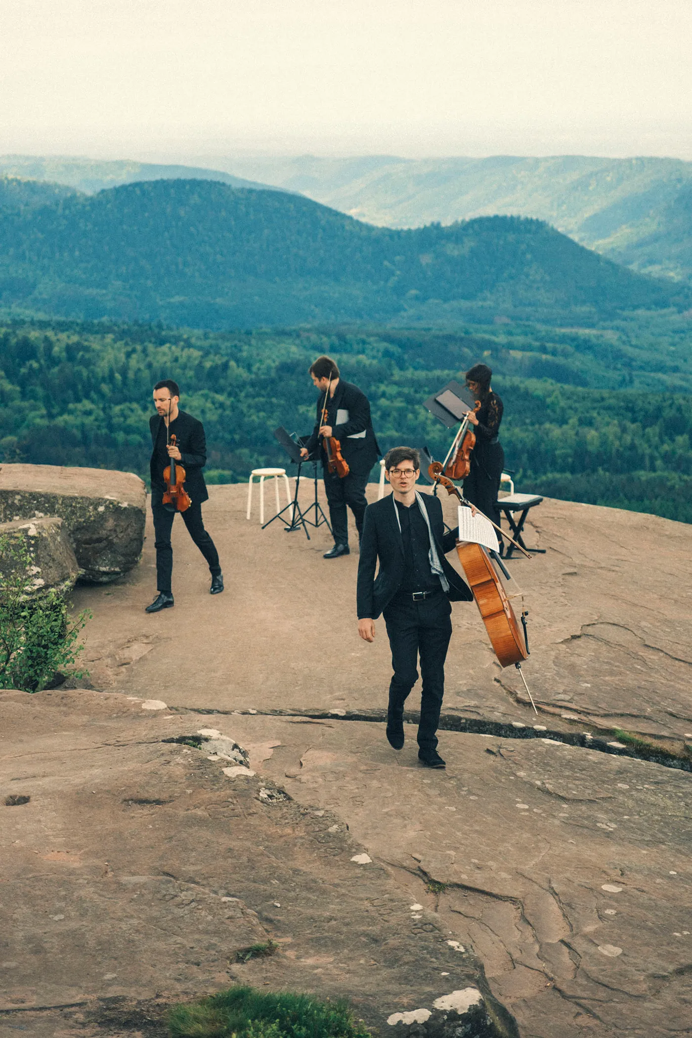 Photo du Quatuor Adastra