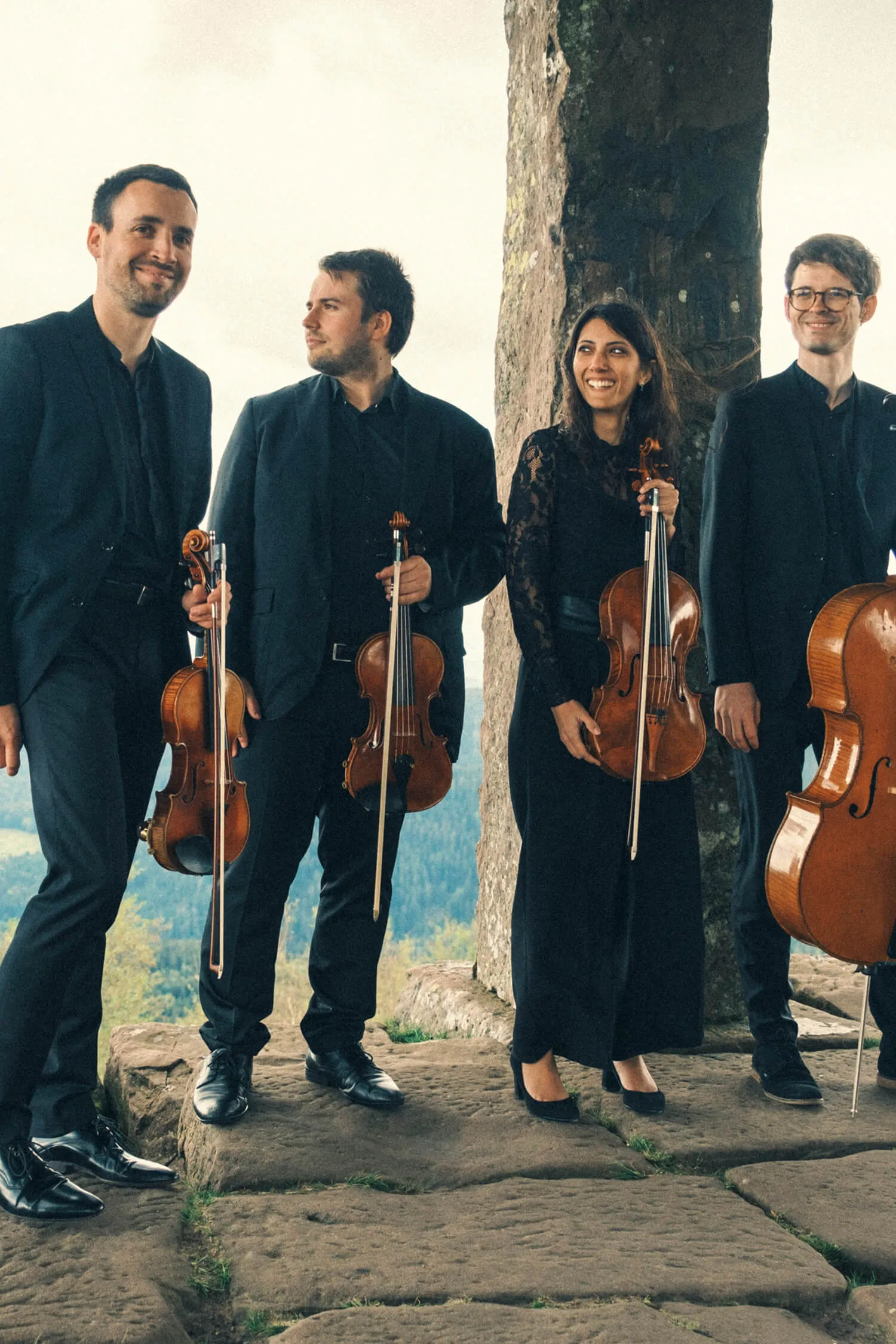 Photo du Quatuor Adastra