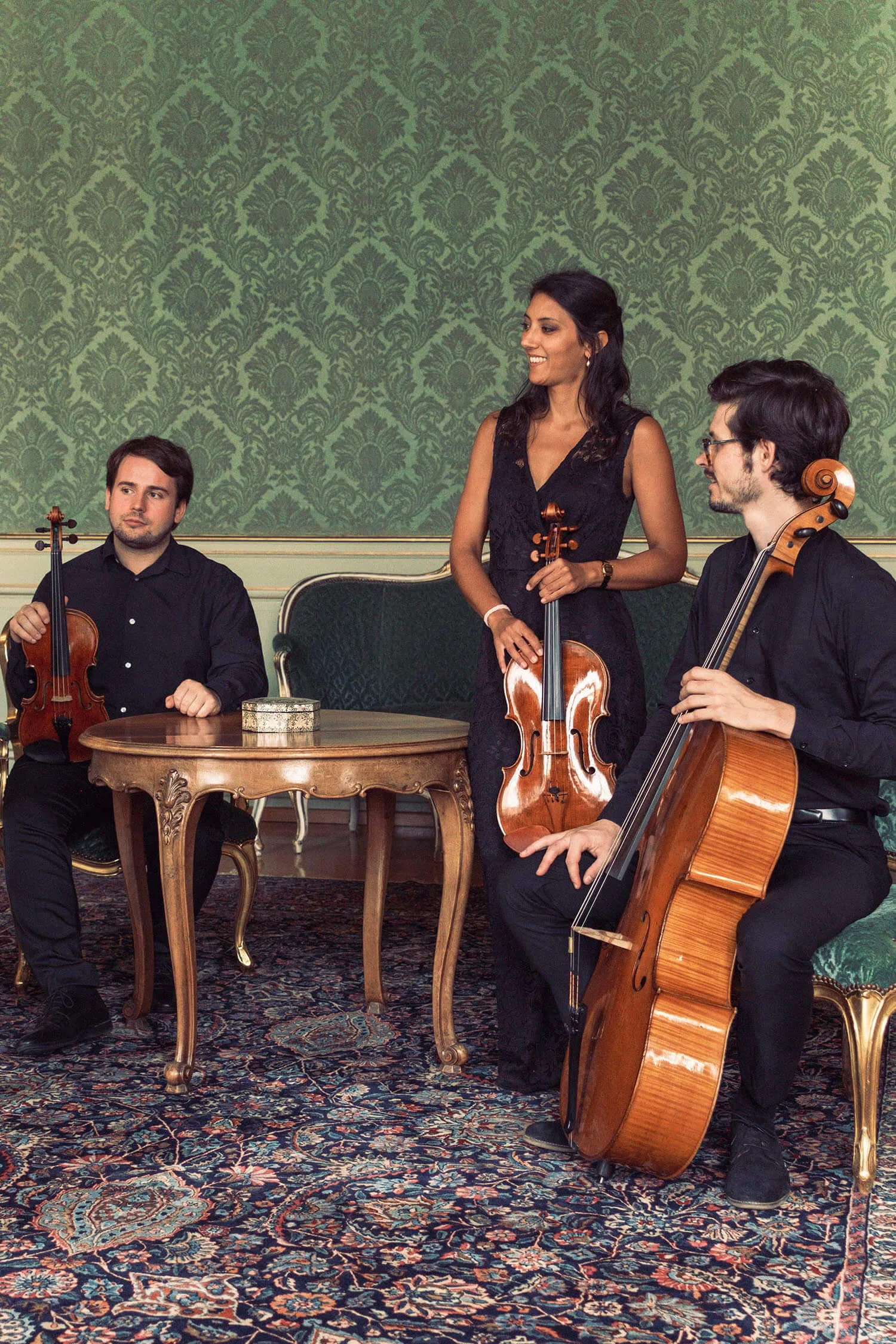 Photo du Quatuor Adastra