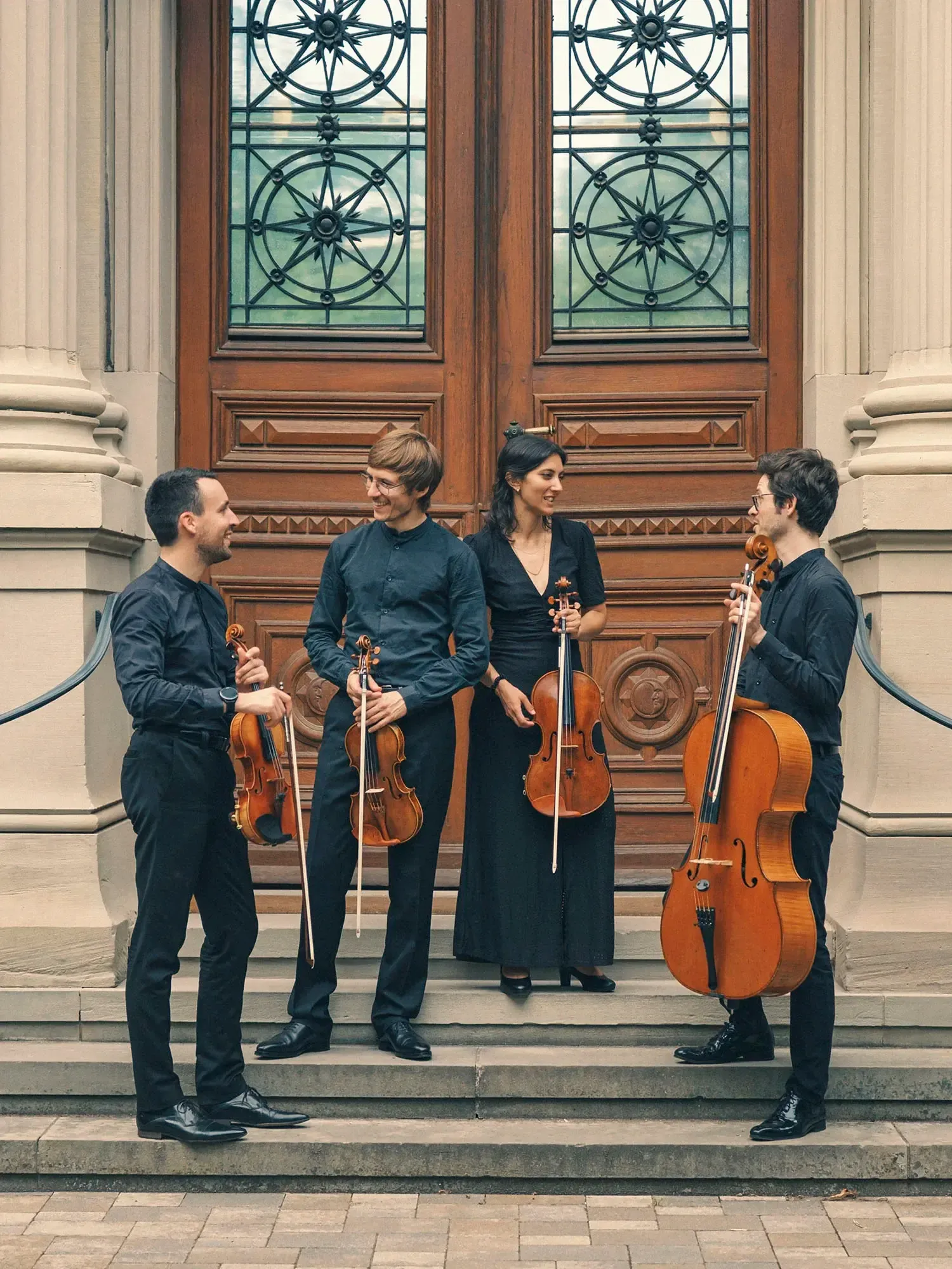 Photo du Quatuor Adastra
