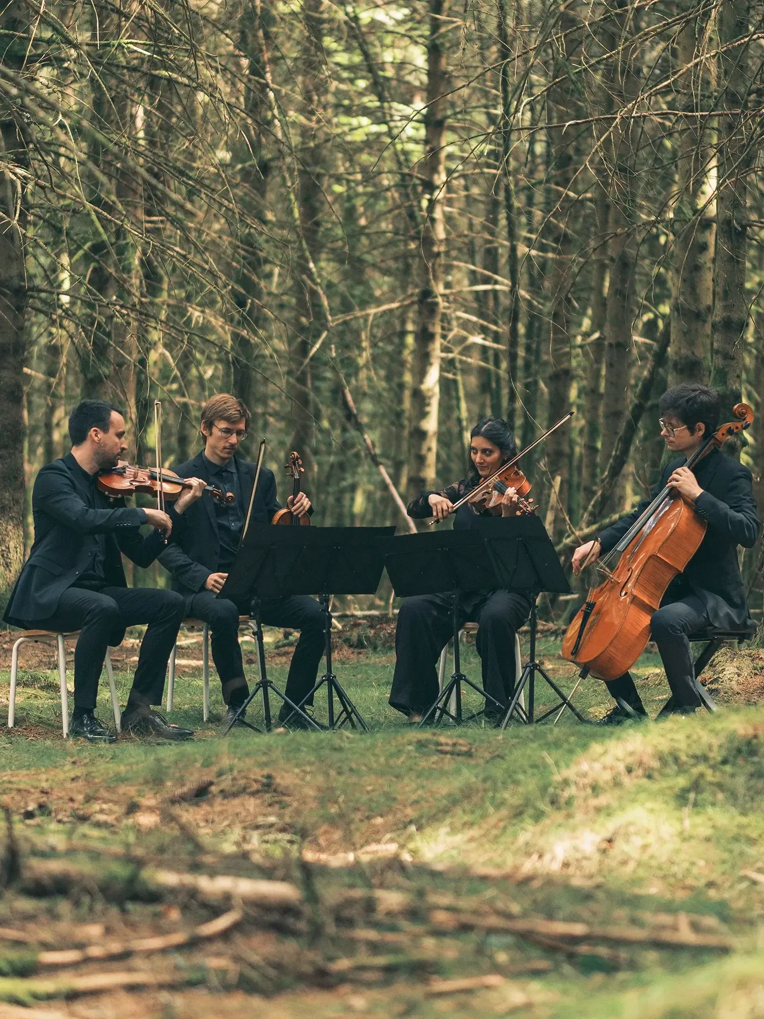 Photo du Quatuor Adastra