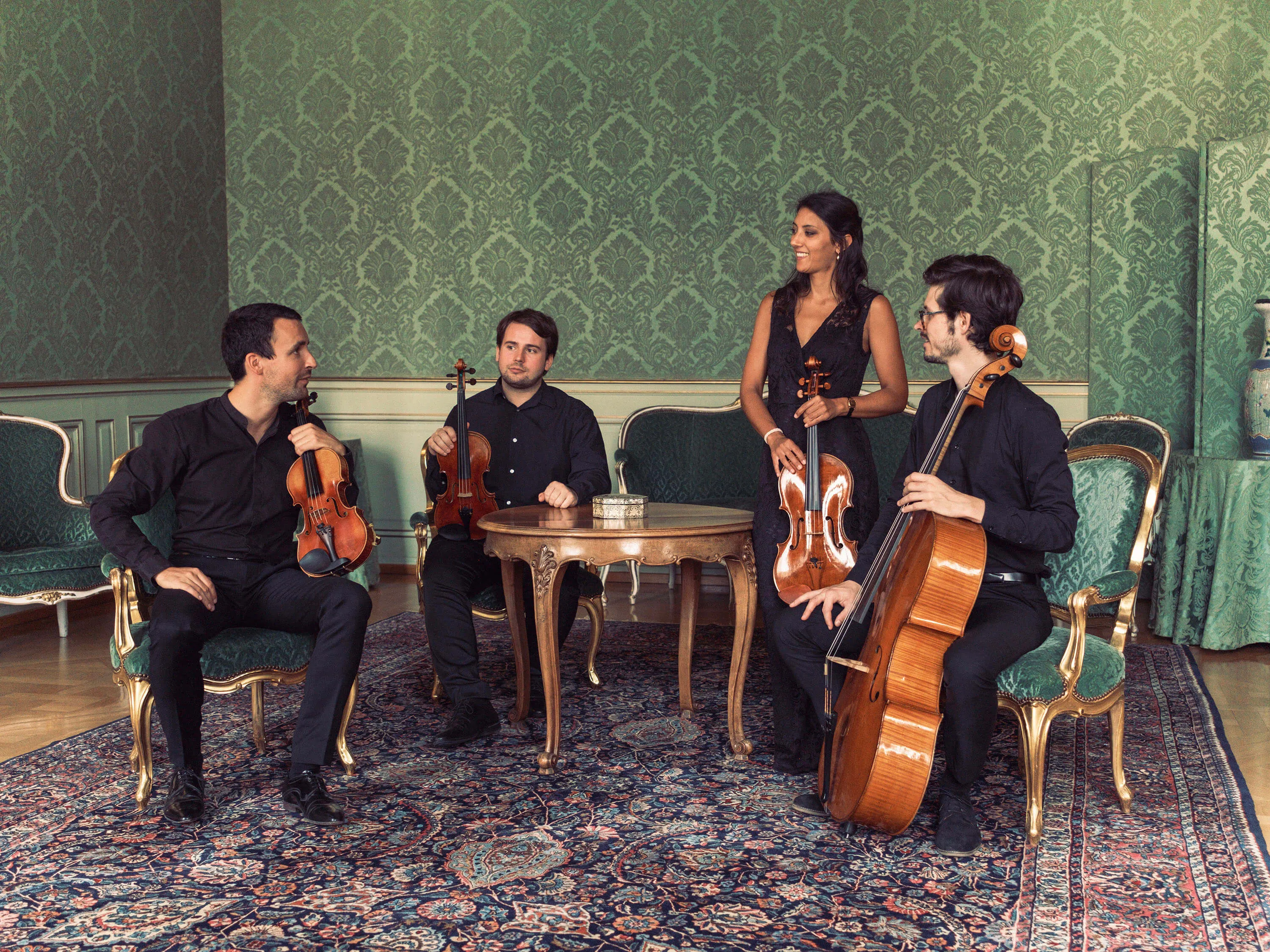 Photo du Quatuor Adastra