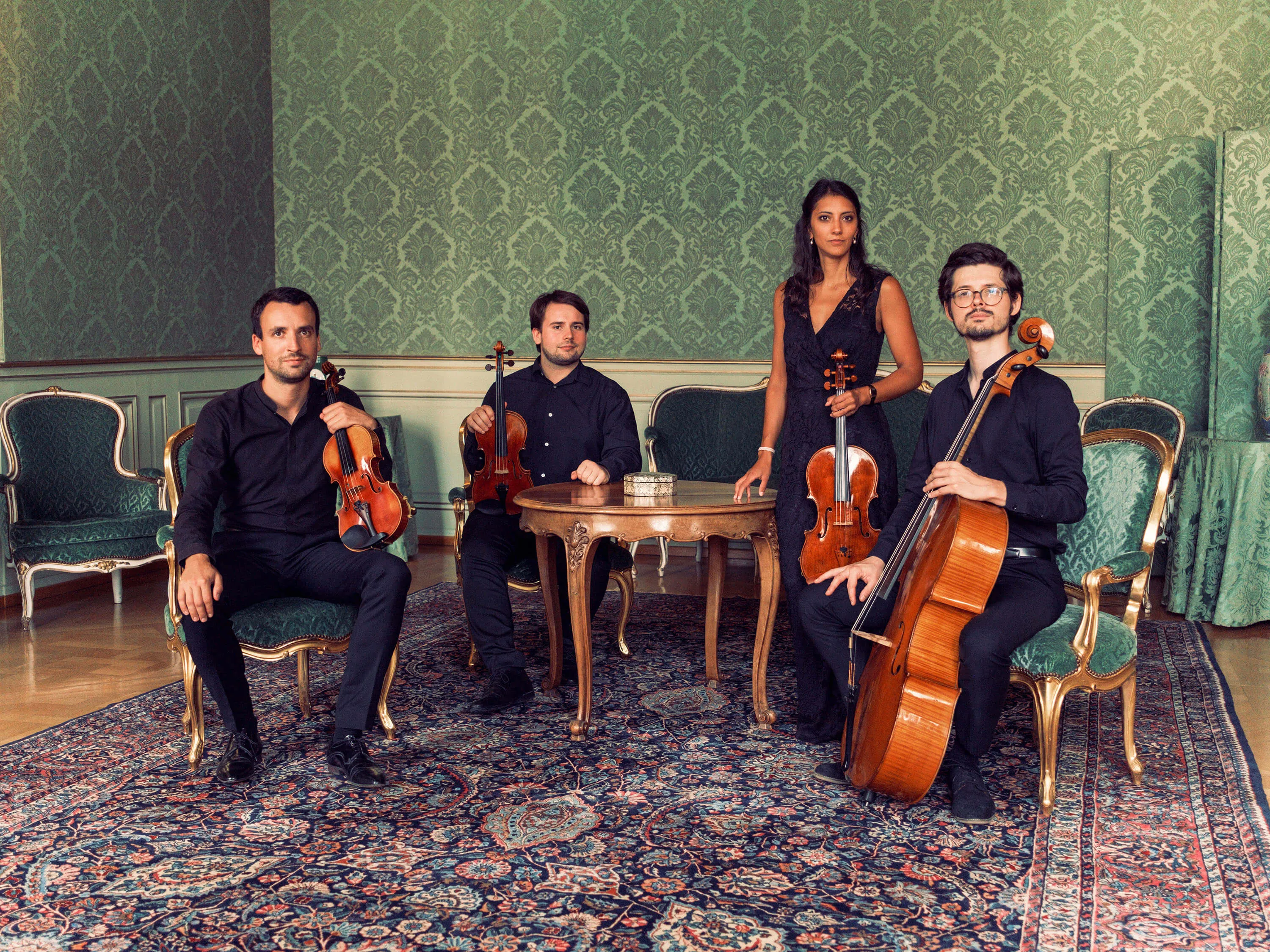 Photo du Quatuor Adastra