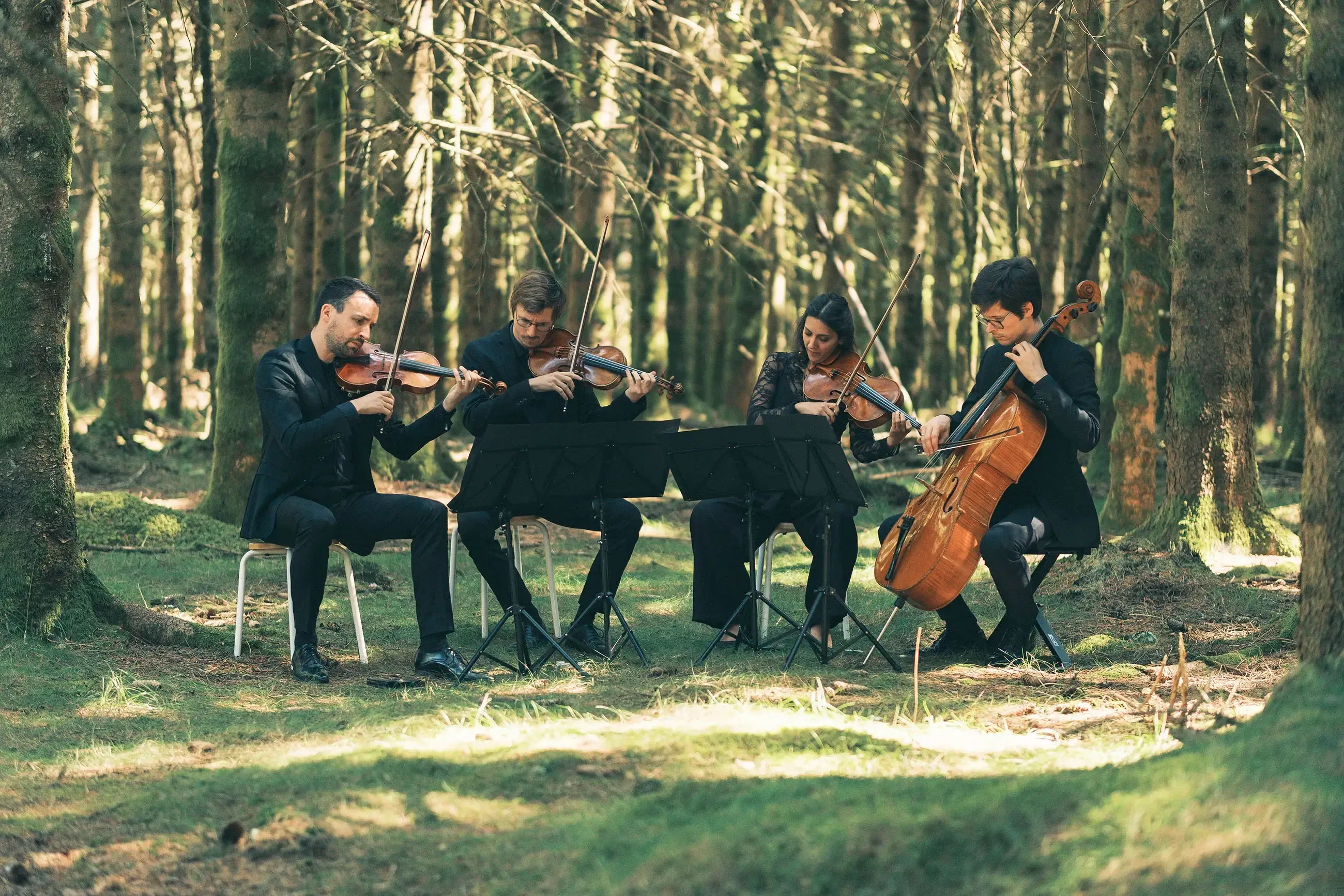 Photo du Quatuor Adastra